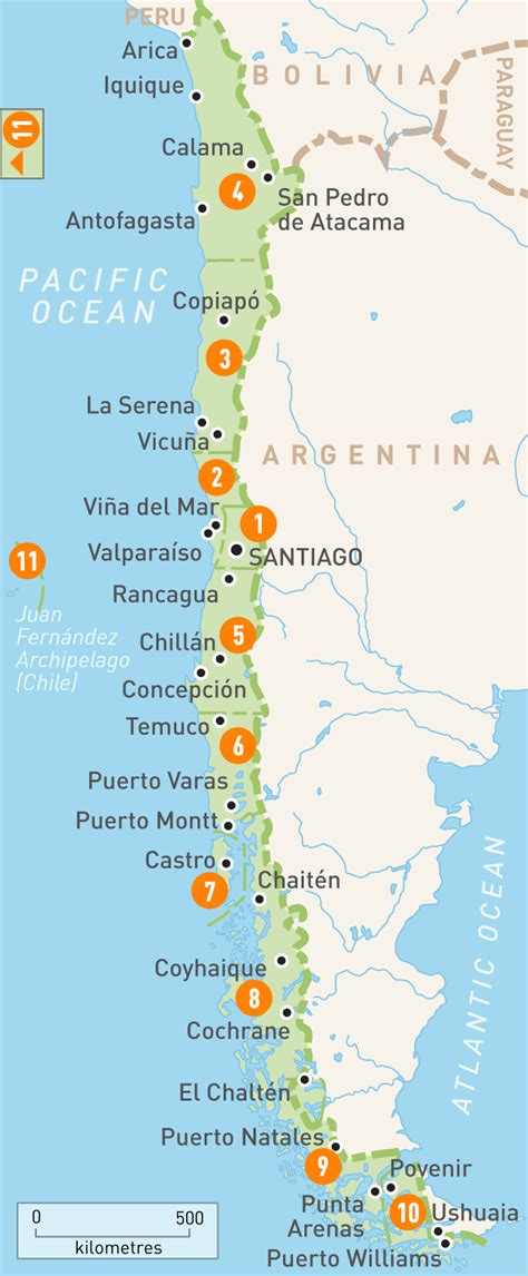 chile city names.